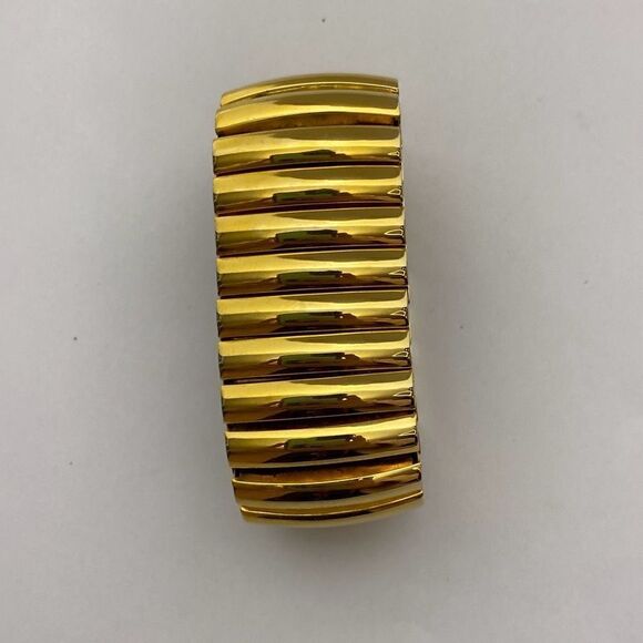 ExpLrAess Women's Stainless Steel Case Bracelet Band Gold-Toned Analog Watch - Picture 5 of 8